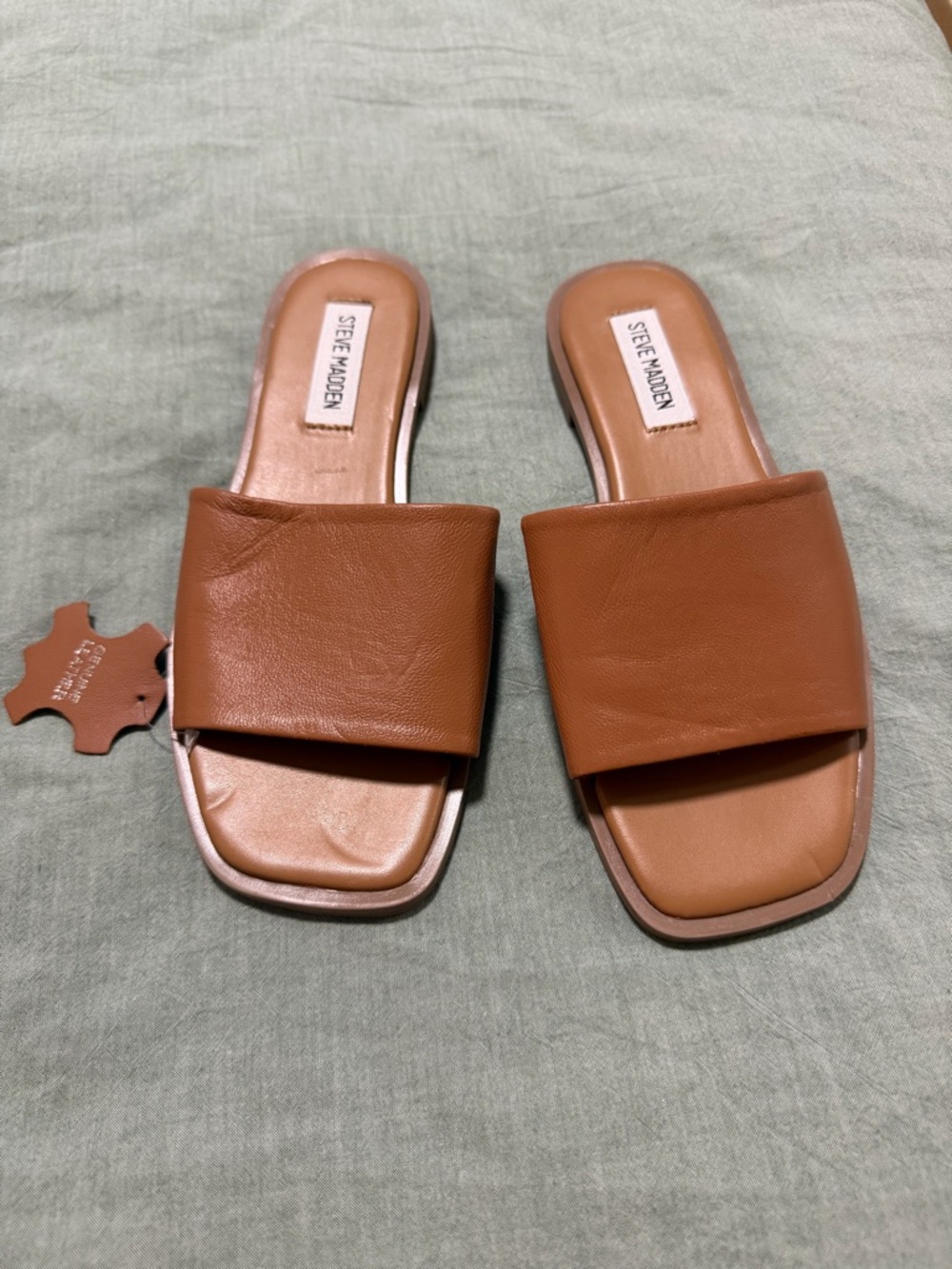 Steve Madden - Lunah Sandals cognac NWT